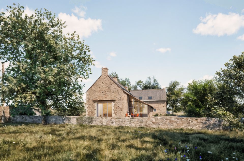 Rénovation d’une longère – Arradon (FR) – En cours